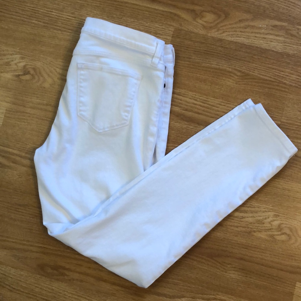 J. Crew white jeans